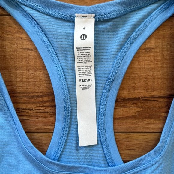 Lululemon Swiftly Tech Racerback Tank 2.0 - Picture 2 of 5